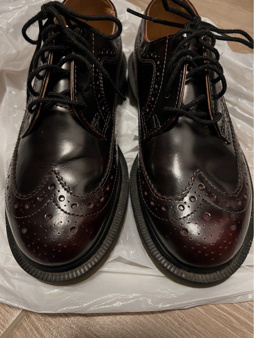 Dr.Martens Arcadia Cherry Red 95 new Loafers Carousell