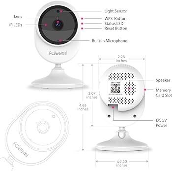Faleemi FSC 882 or FSC 850 1080P Wireless IP Camera