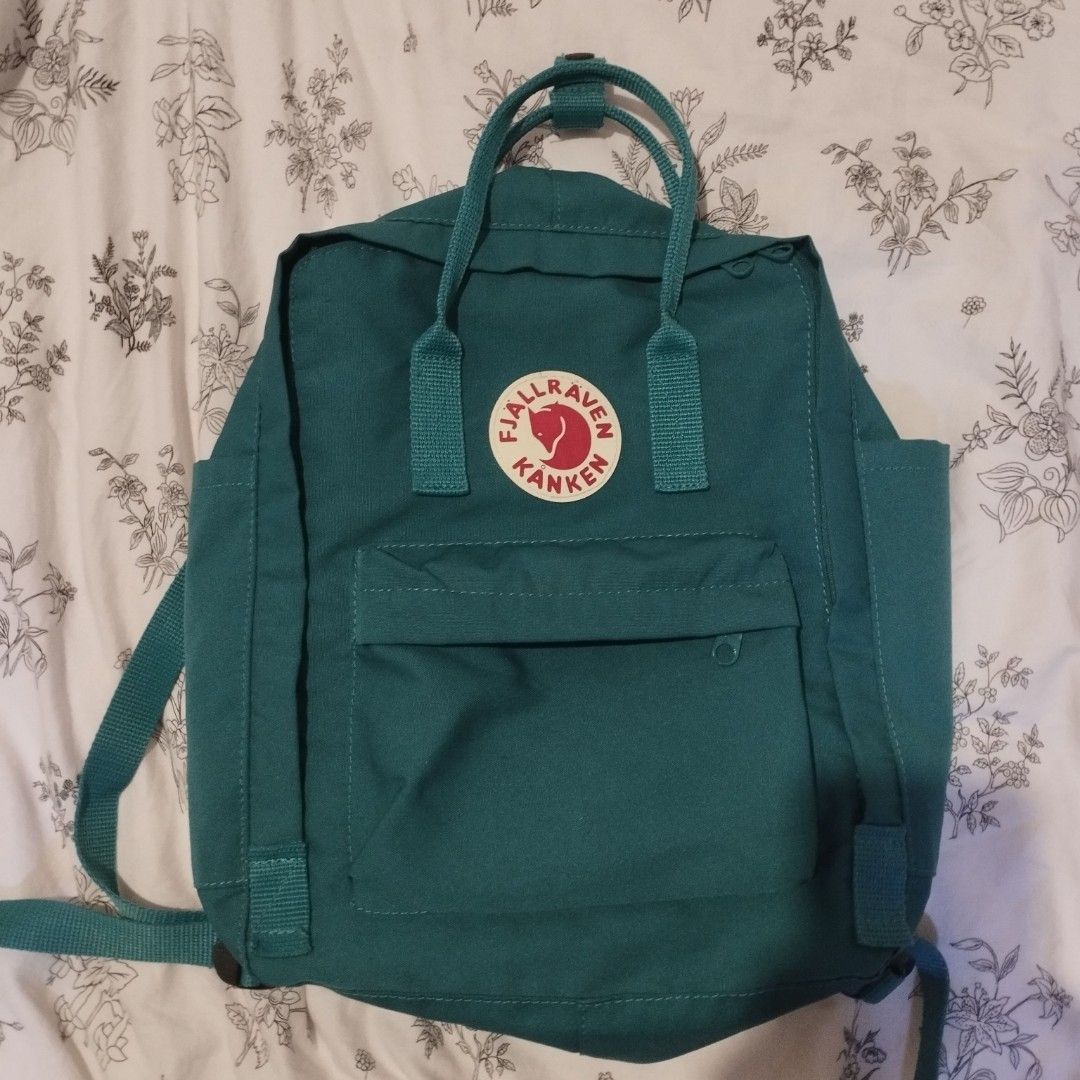 Ocean green store fjallraven kanken