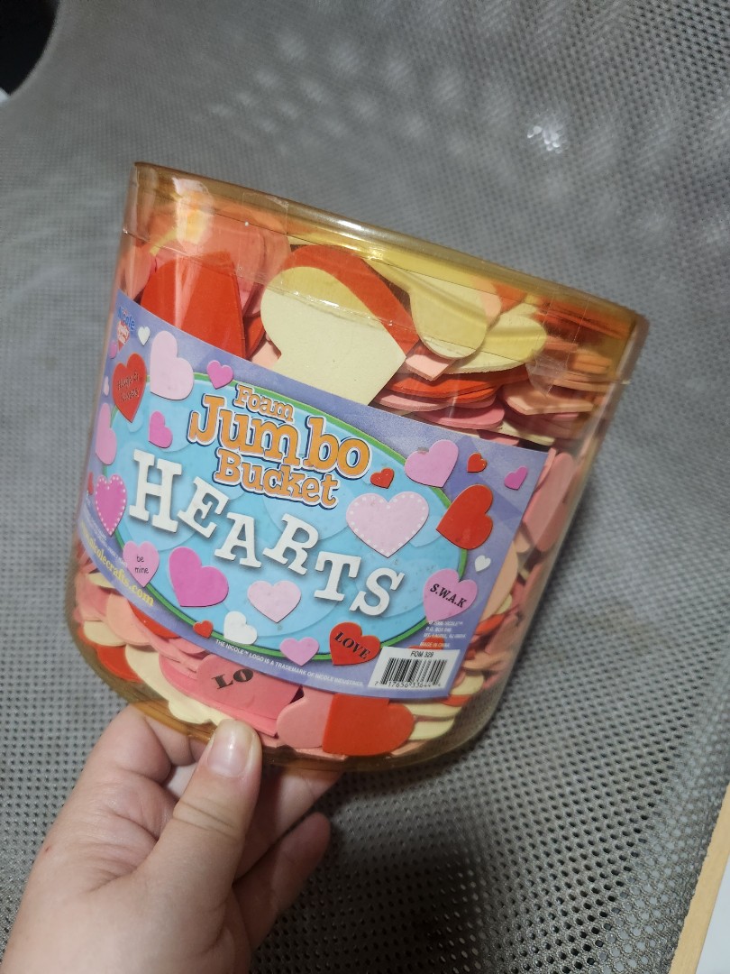 Foam Hearts for Crafts, Hobbies & Toys, Stationery & Craft, Craft
