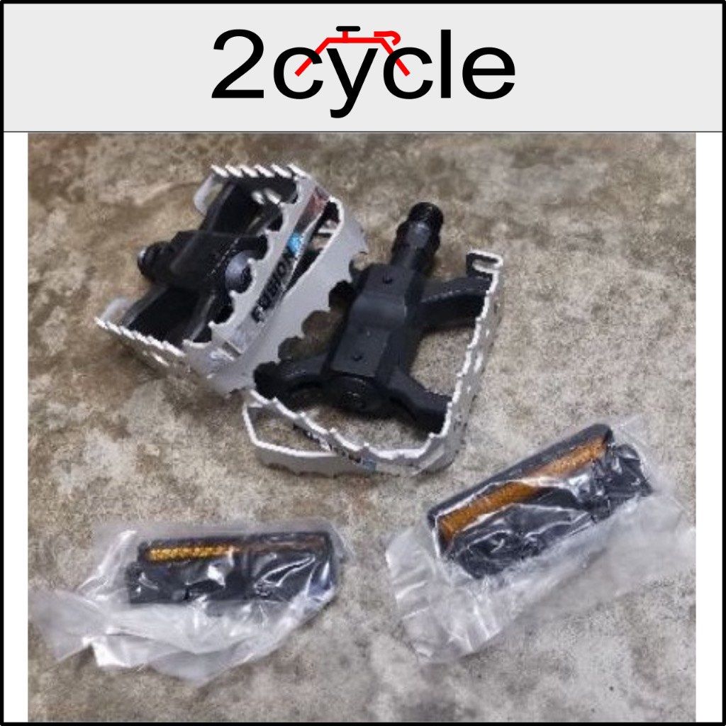 Bear claw bmx pedals top