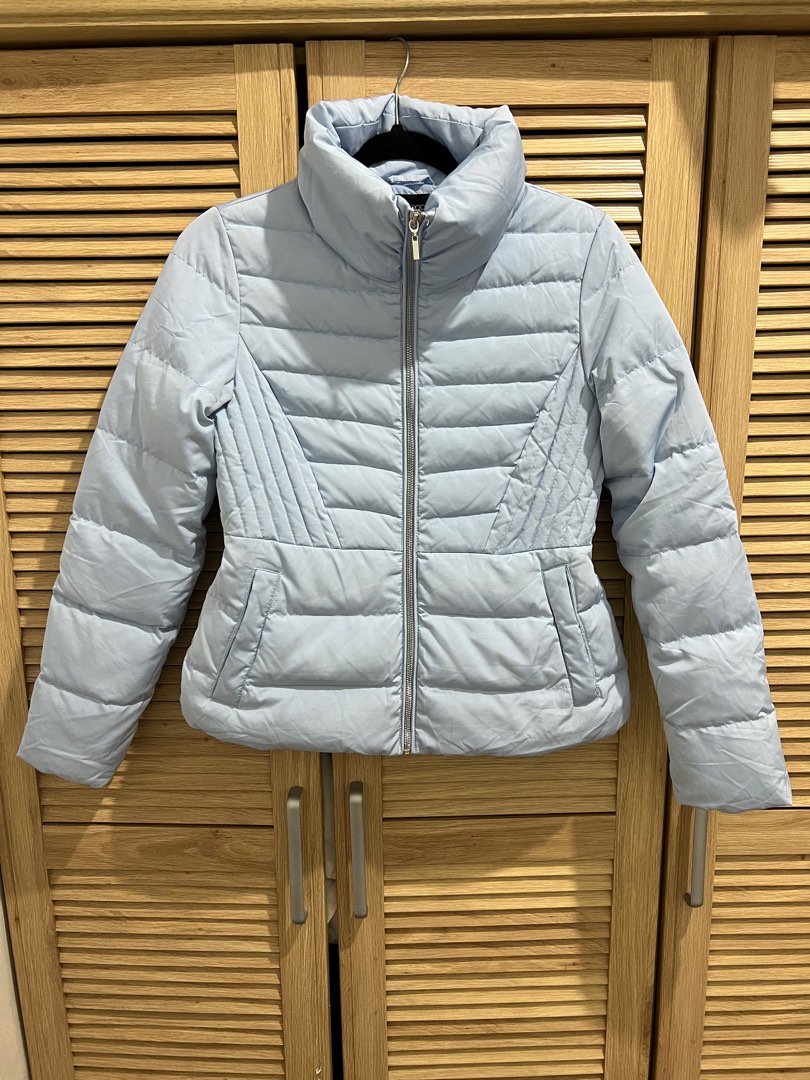 G2000 Light Blue Down Puffer Jacket, Women's Fashion, Coats, Jackets and Outerwear on Carousell