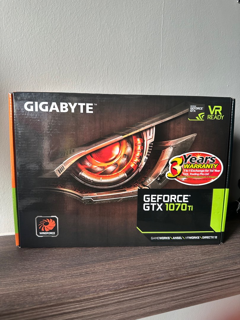 Gigabyte geforce gtx 1070 ti windforce shop