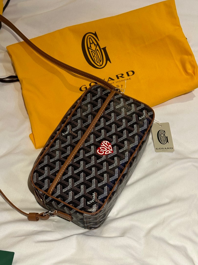 Goyard cap Vert camera bag, Luxury, Bags & Wallets on Carousell