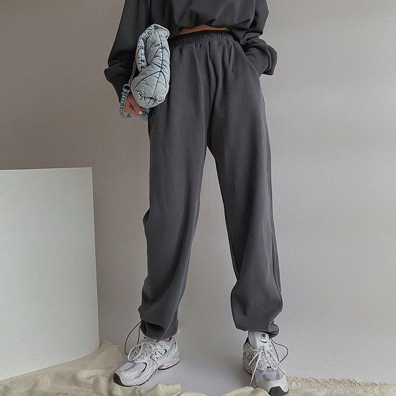 Grey Sweatpants jogger pants