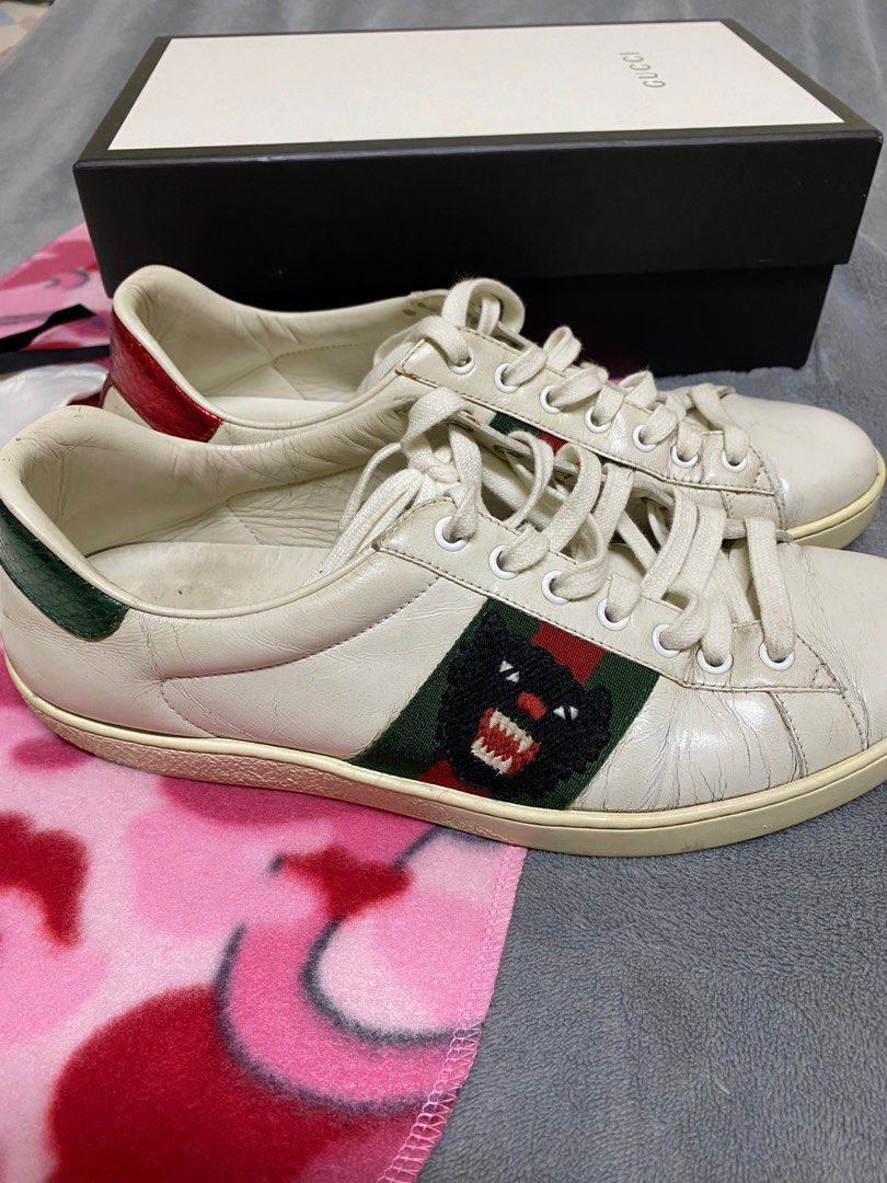 Gucci cheap panther sneakers