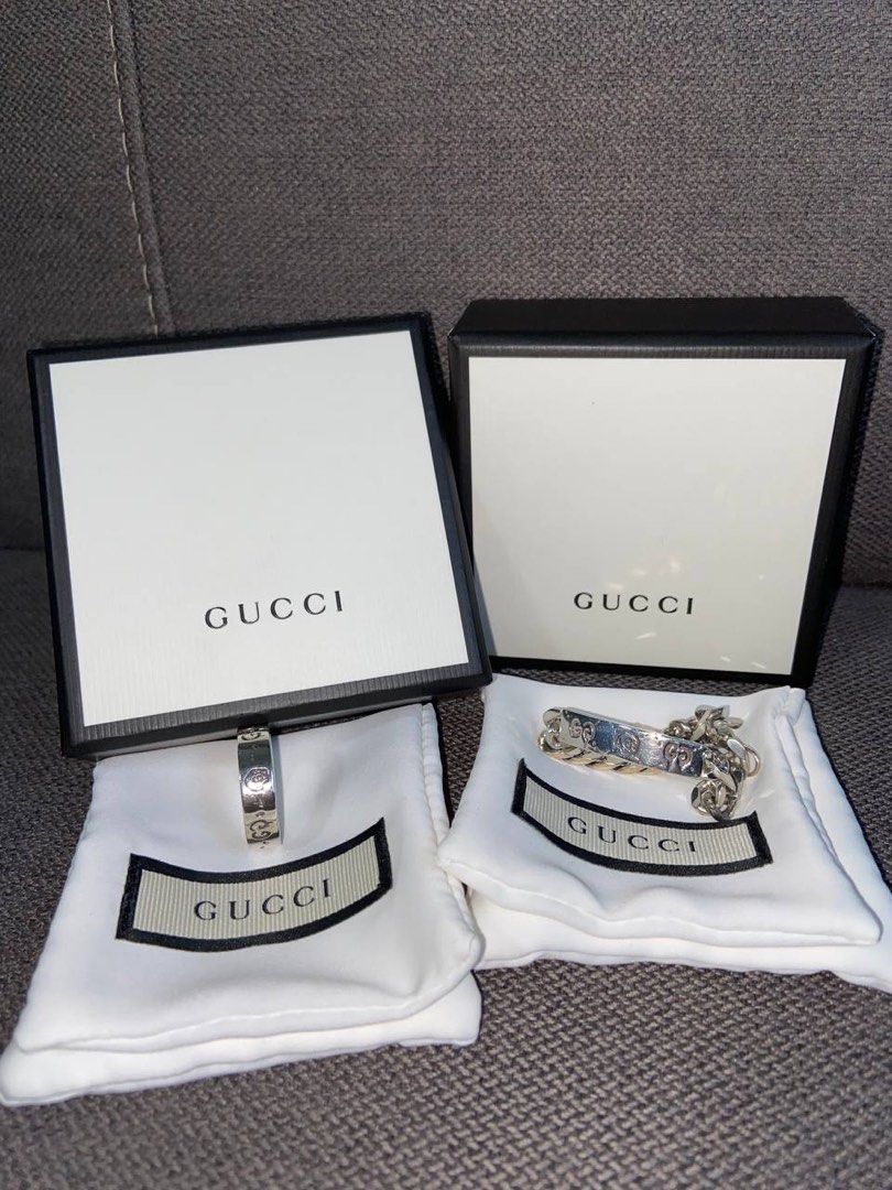 Gucci Ghost Ring Bracelet Luxury Accessories on Carousell