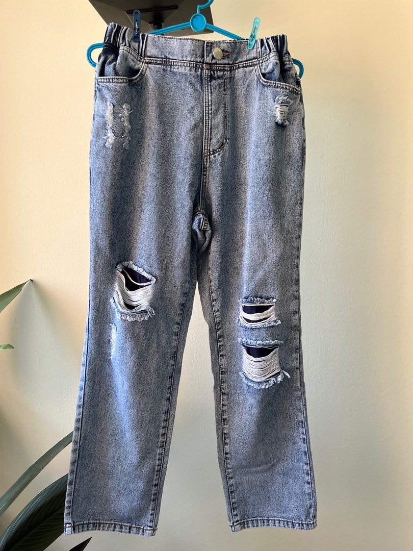 Halal ripped jeans sales