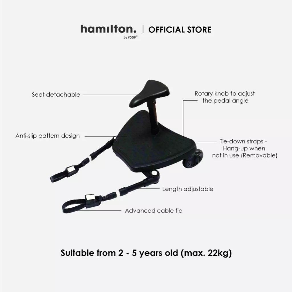 Buggy board for 5 year old top