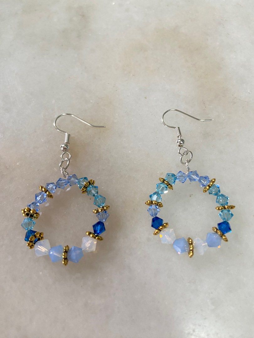Glass crystal earrings online