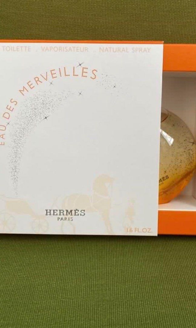 Hermes EAU DES MERVEILLES 香水全新50ml, 美容＆個人護理, 健康及美容