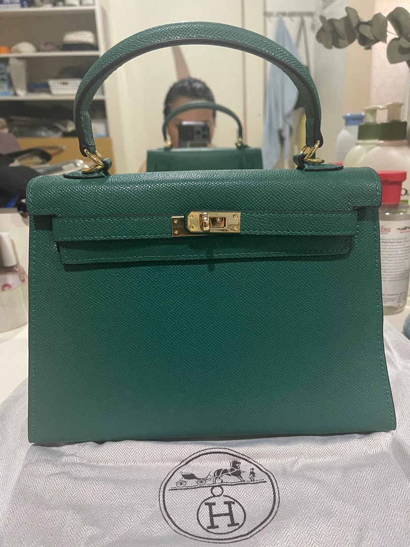 Hermes discount kelly green