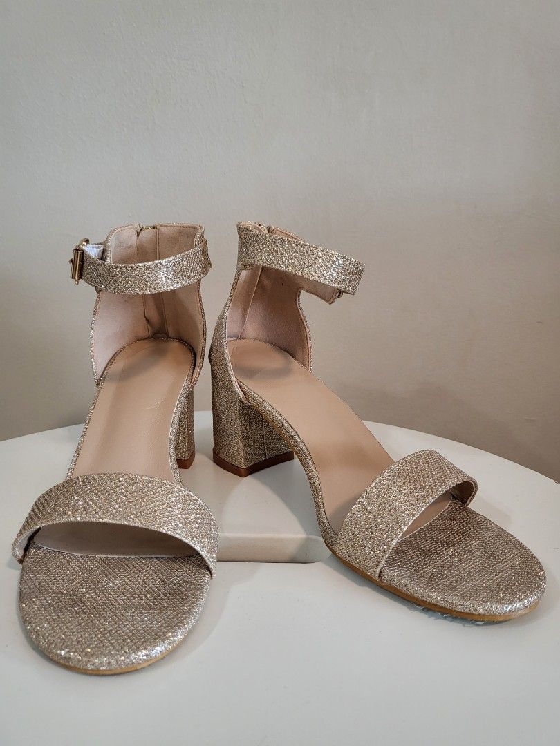 Gold party shoes new arrivals