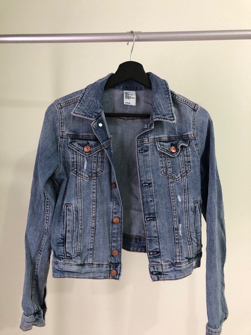 Denim jacket h&m womens on sale