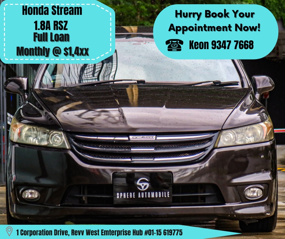 Honda Stream 1.8 RSZ (A), Cars, Used Cars on Carousell