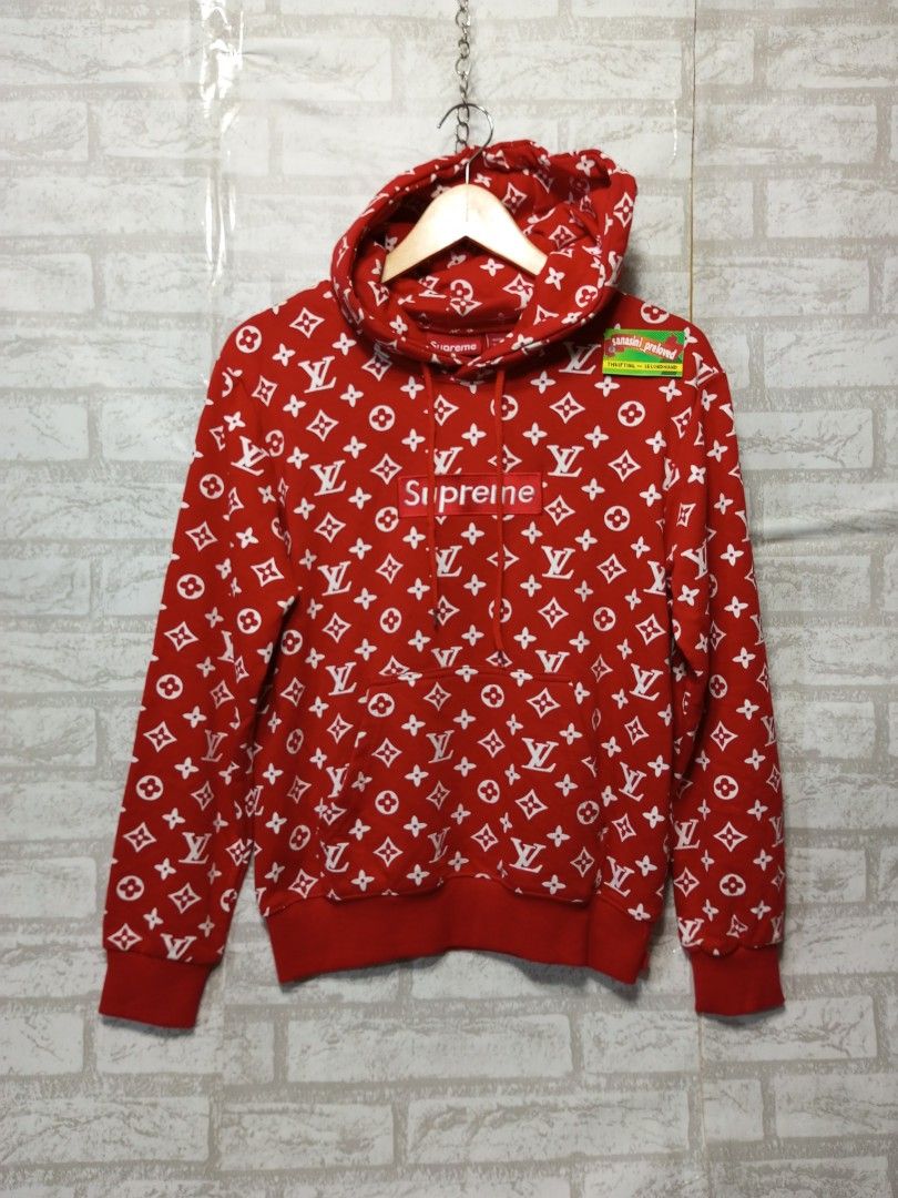 Harga supreme x lv hoodie 2025