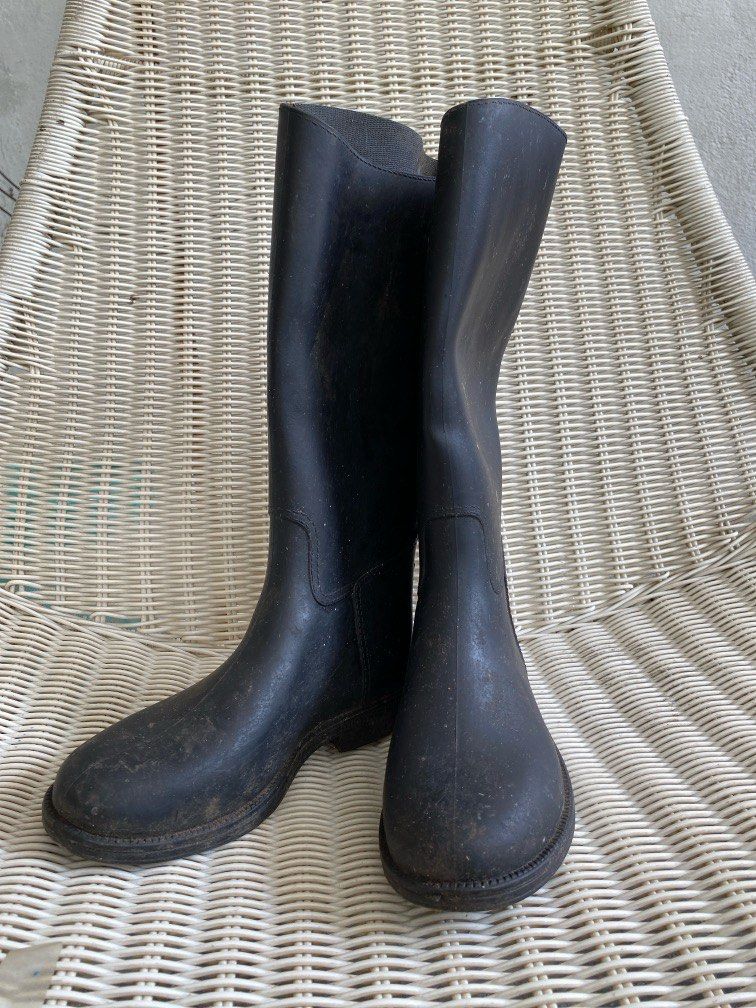 Kids rubber new arrivals riding boots