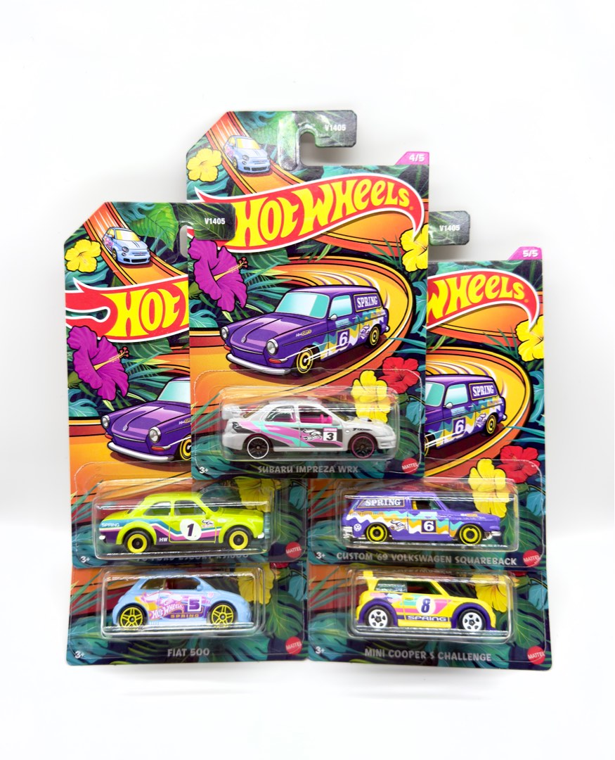 Hot Wheels 2024 Spring Series, Hobbies & Toys, Toys & Games on Carousell