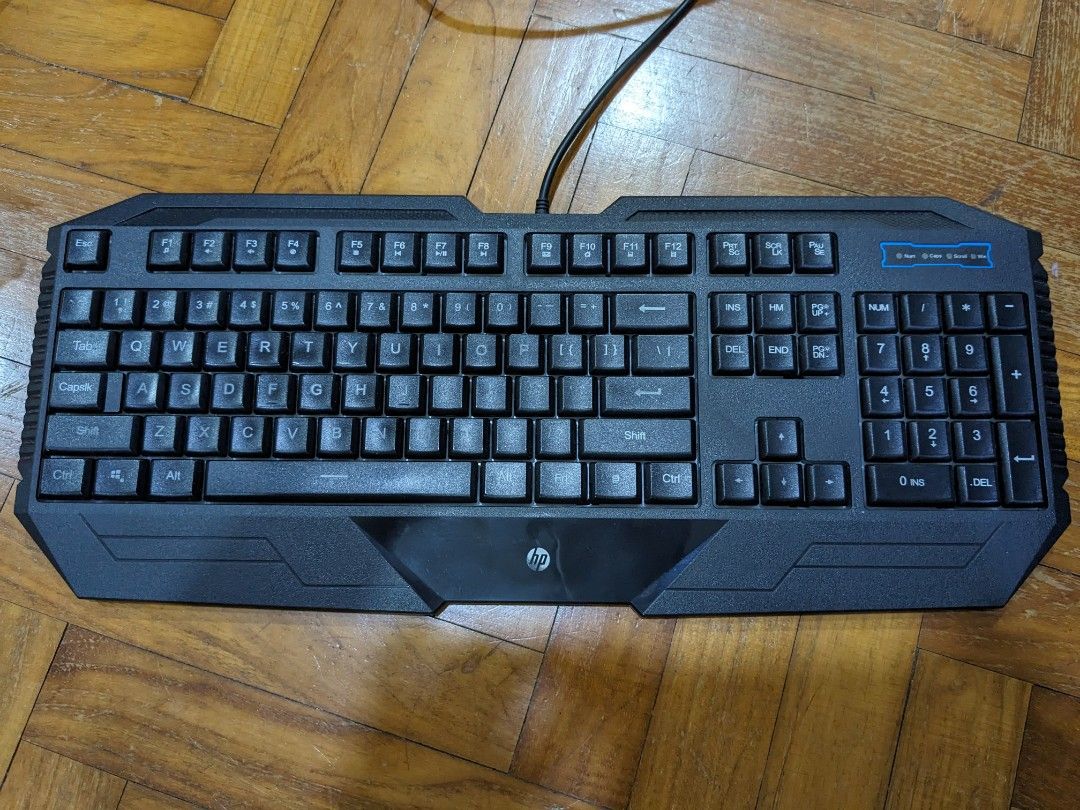 HP Gaming Keyboard and Mouse GK1100, Computers & Tech, Parts