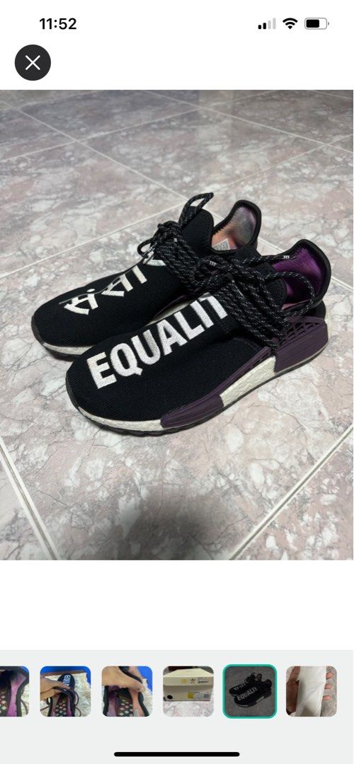 Adidas yeezy human race grey outlet