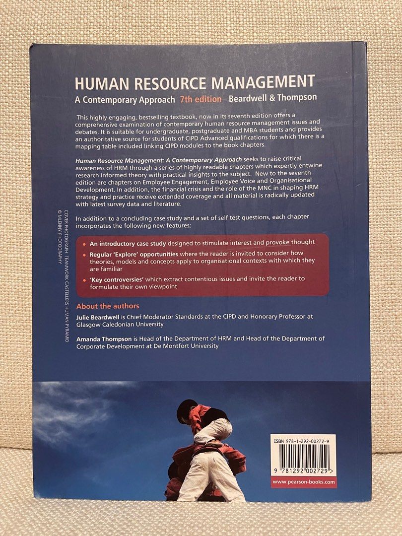 Human Resource Management: A Contemporary Approach by Julie Beardwell ...