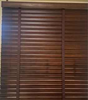 Imported Real Mahogany Wooden Blinds