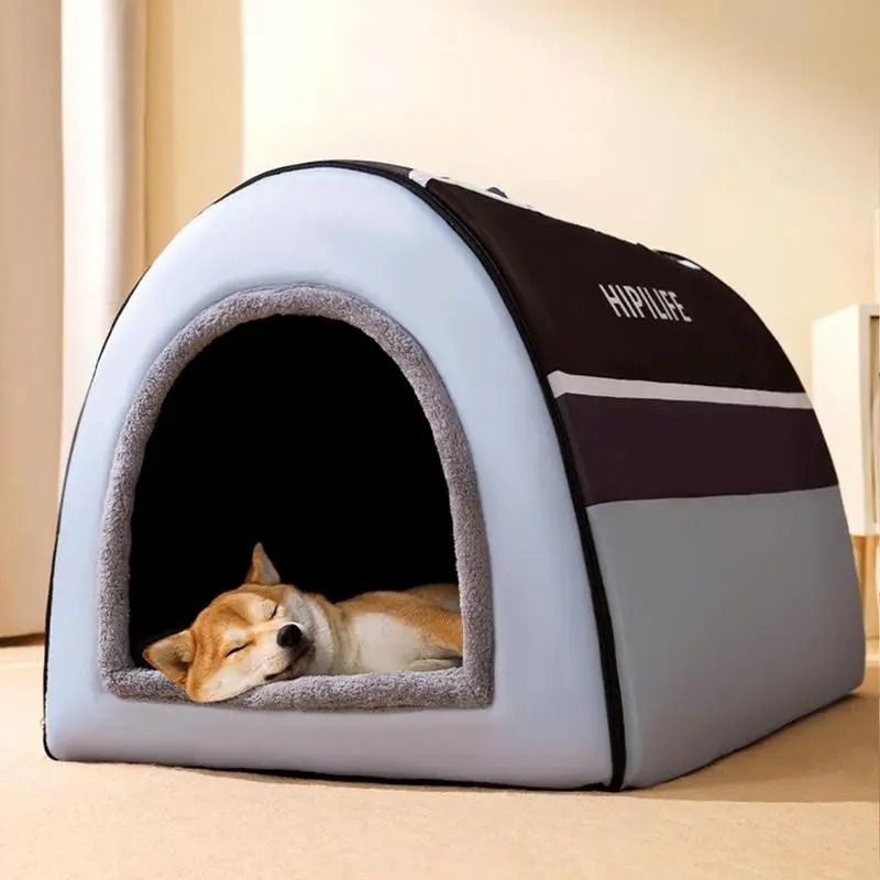 Large indoor shop dog house bed