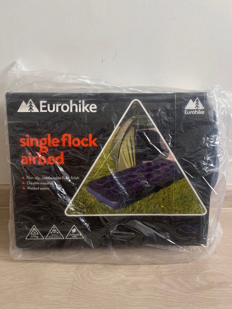 Inflatable mattress airbed (Eurohike), Furniture & Home Living