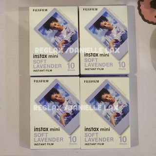 INSTAX MINI Film  Soft Lavender