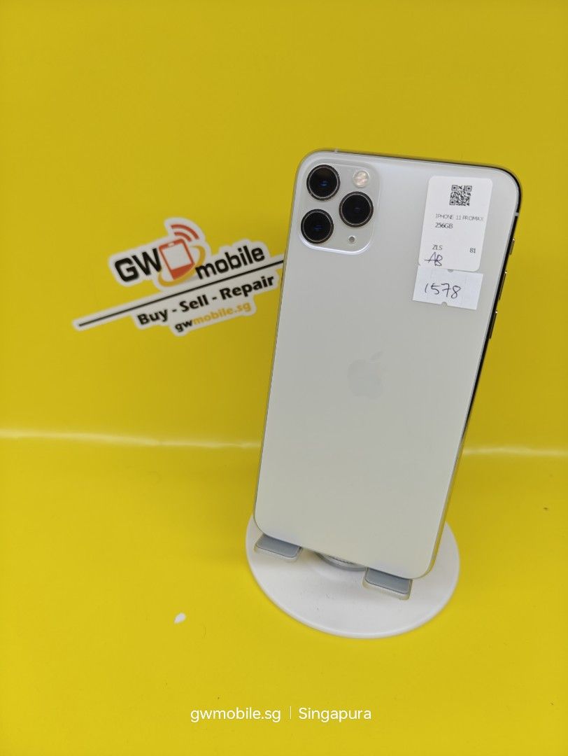 iPhone 11 Pro Max Silver 256GB, Mobile Phones & Gadgets, Mobile ...