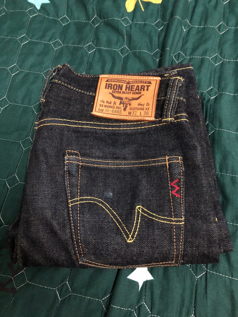 IRON HEART JEANS, Men's Fashion, Bottoms, Jeans on Carousell