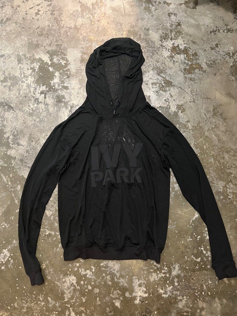 Ivy park shop mesh hoodie