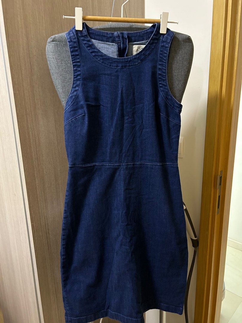 J crew on sale denim dress