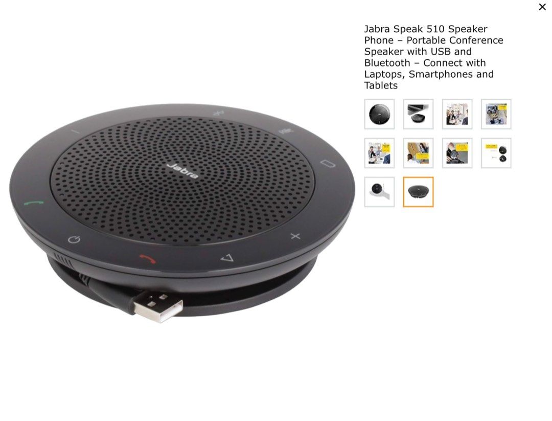 Jabra speak 510 discount usb driver windows 10