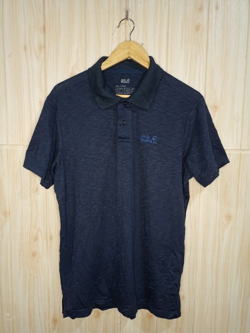 JACK WOLFSKIN POLO SHIRT, Men's Fashion, Tops & Sets, Tshirts & Polo