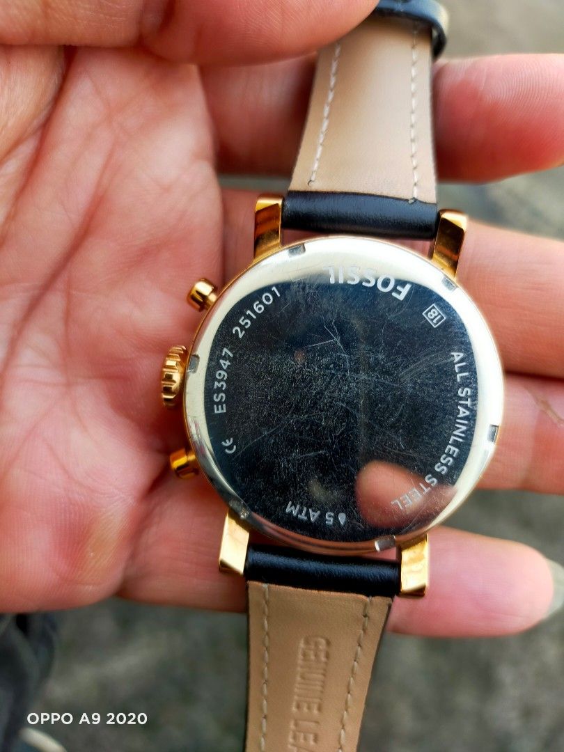 Jam fosil es3947 Fesyen Pria Jam Tangan di Carousell