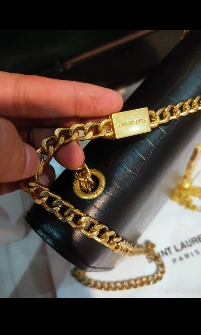Japan Preloved YSL Sling (Category: Luxury Bags & Wallets) located in Cebu City. Submitted by day.98 (Listing ID 1270457669, Image 2). Description: selected from japan bag genuine leather coded & etikita no flaws.