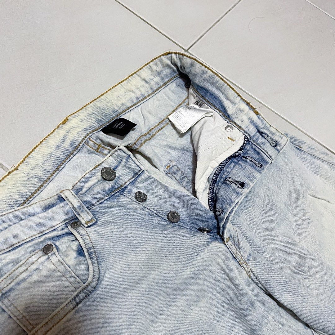 H&m light discount blue skinny jeans