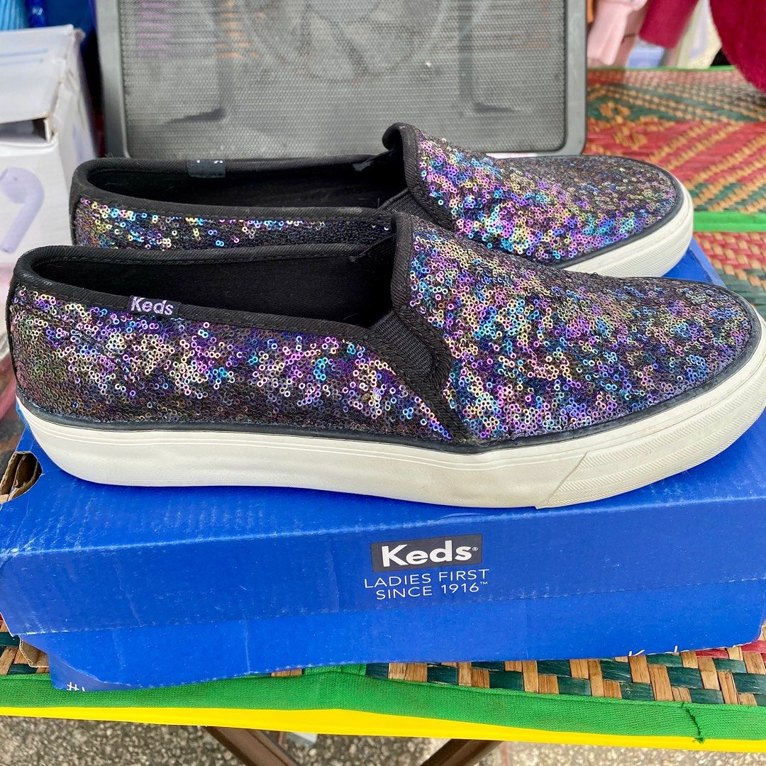 Keds double decker sequin sales