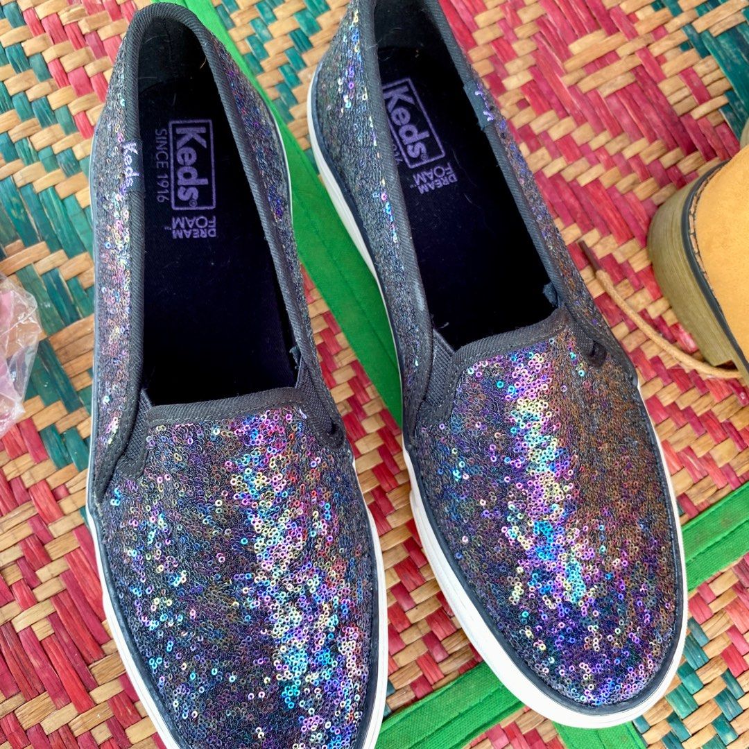 Keds double decker sequin online