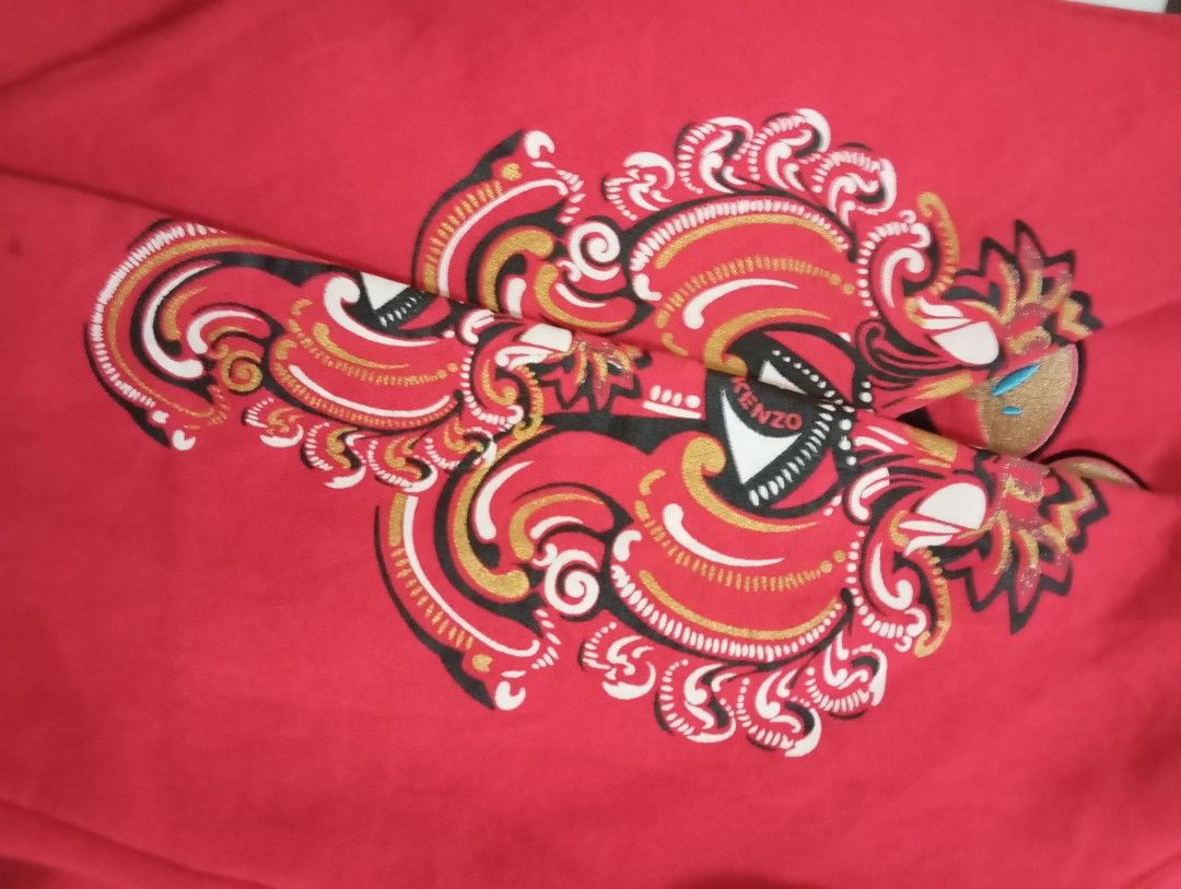 Kenzo outlet red hoodie