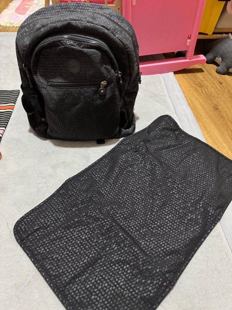 Kipling baby diaper bag w changing mat Babies Kids Going Out Diaper Bags Wetbags on Carousell
