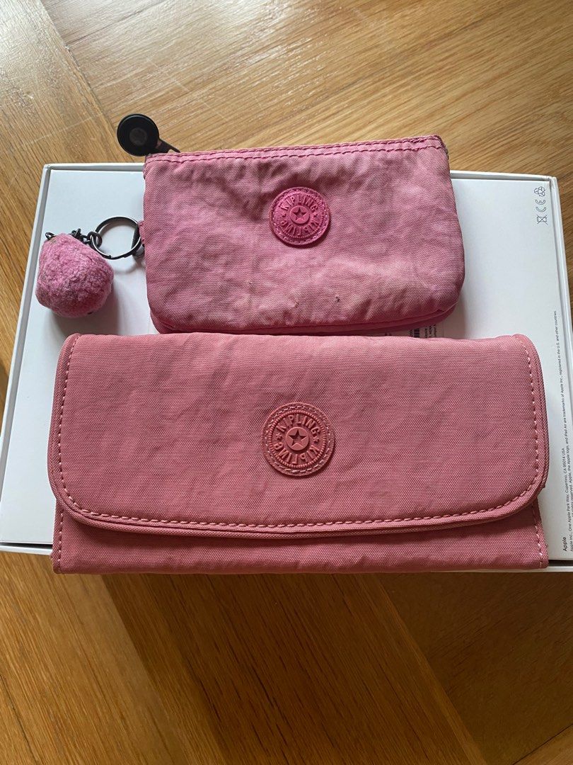 KIPLING GREEN Leather Purse £30.00 - PicClick UK