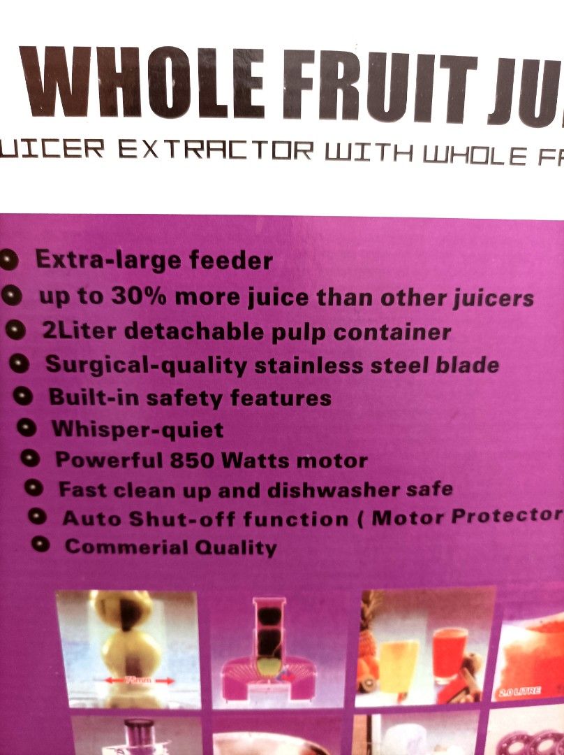 Koii Power Juicer, TV & Home Appliances, Kitchen Appliances, Juicers