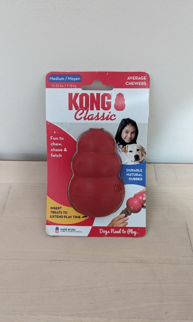 KONG Classic Dog Toy, X-Small, Red