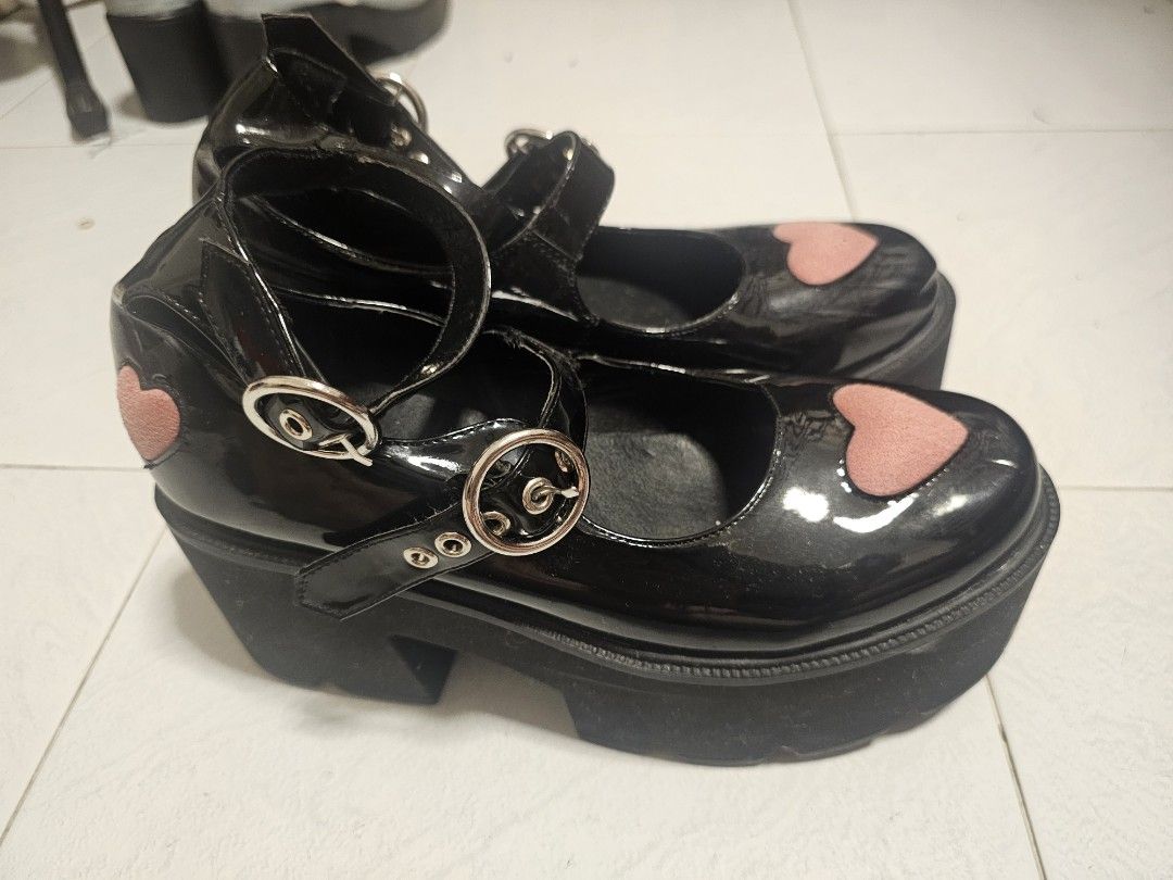 Mary jane goth sale shoes