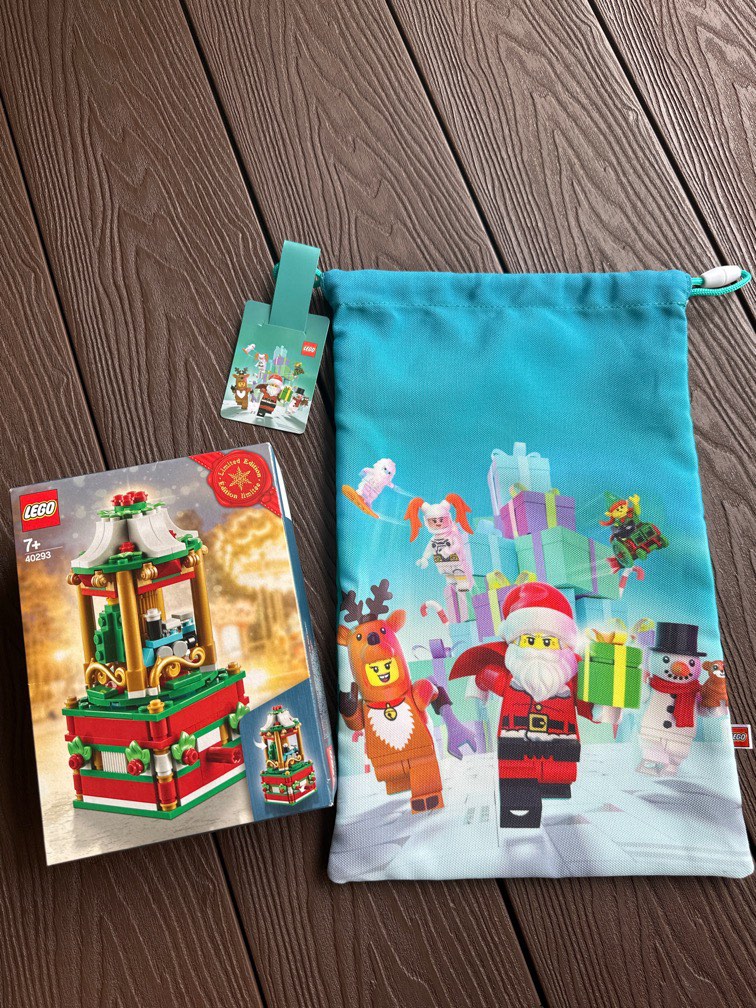 Lego 40293 Christmas Carousel Limited Edition, Hobbies & Toys, Toys