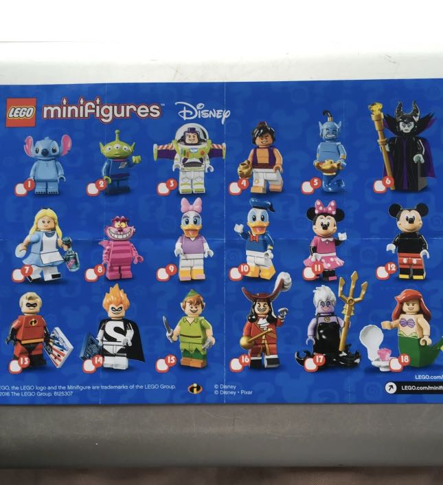 Lego disney minifigures shop series 1 release date