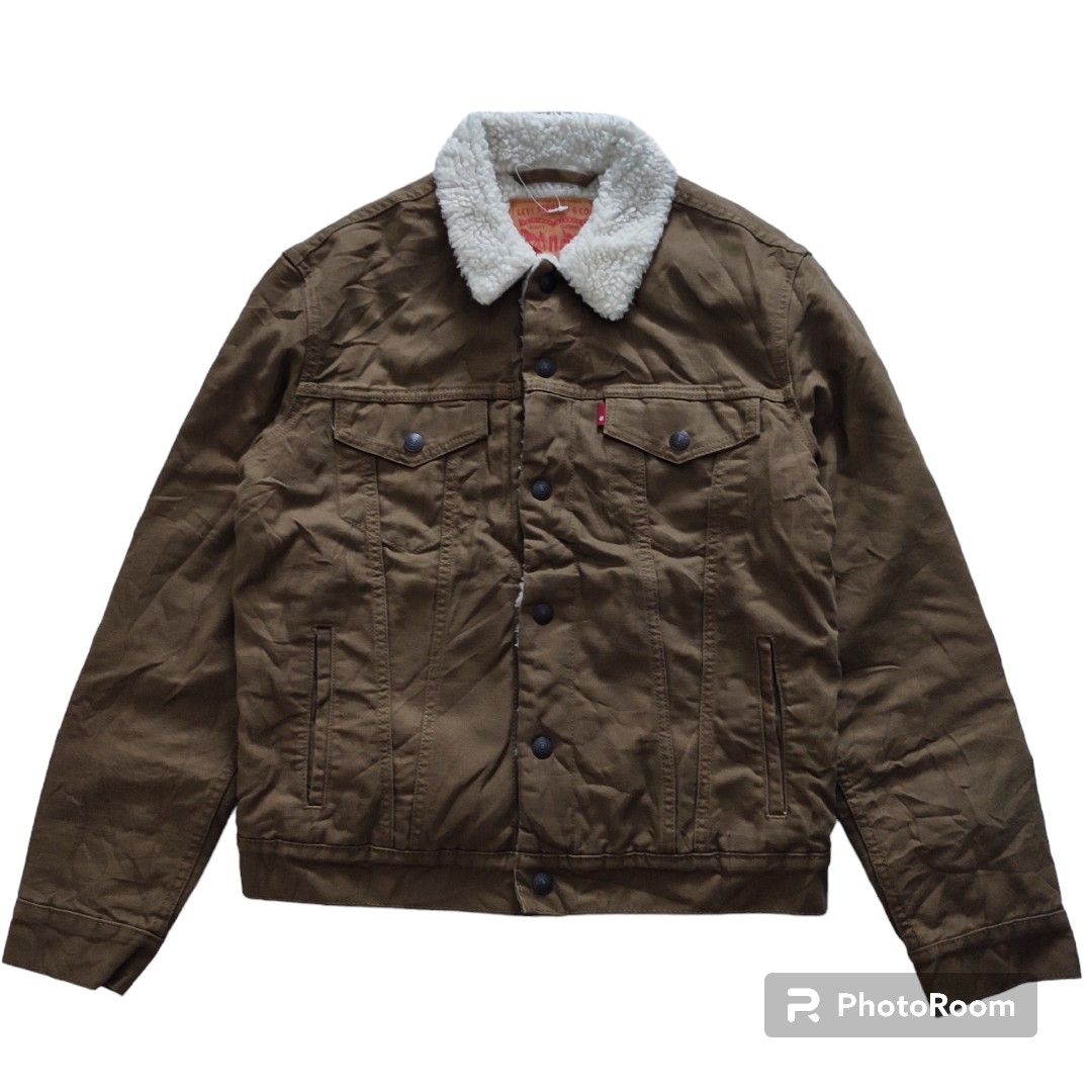 Levi's red corduroy best sale jacket