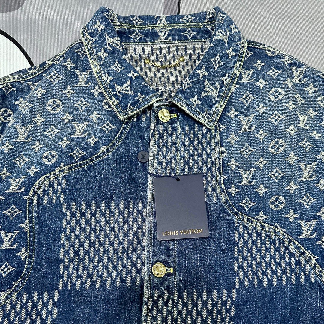 louis vuitton nigo denim jacket 56-